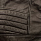 Men Black Designer Premium Sheep Slim Fit Biker Leather Jacket
