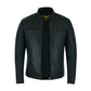 Men’s Real Leather Biker Café Racer Jacket