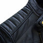 Men’s Genuine Lambskin Leather Slim Fit Motorcycle Biker Jacket