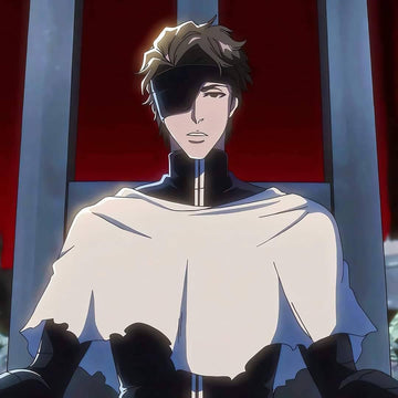 Aizen Sousuke Cosplay | Bleach TYBW Cloak & Mask Set | Bleach | Animeplaza